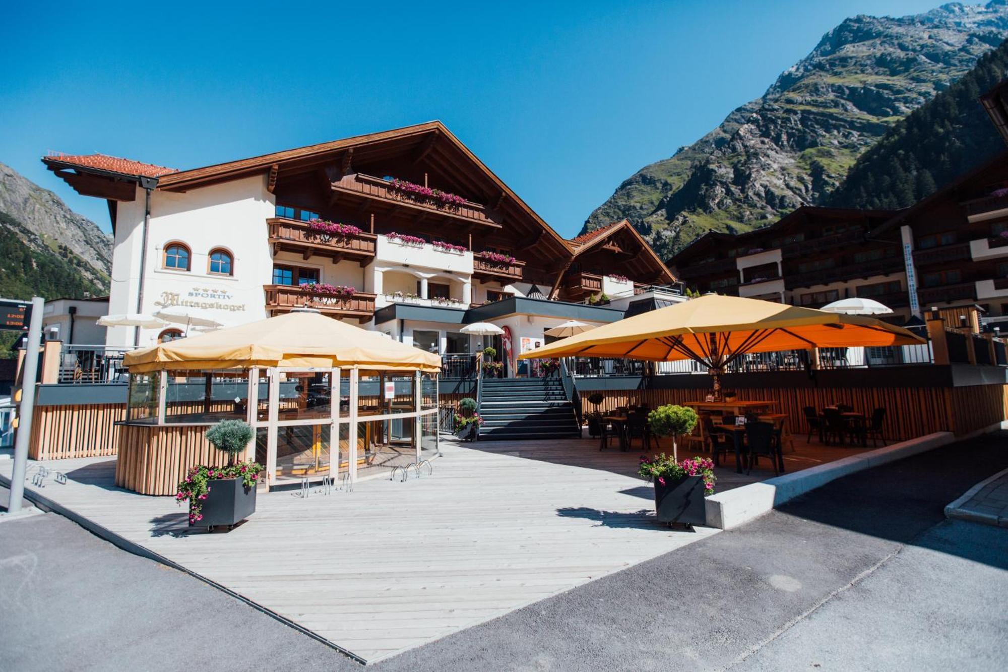 Hotel Mittagskogel Pitztal Sankt Leonhard im Pitztal Εξωτερικό φωτογραφία